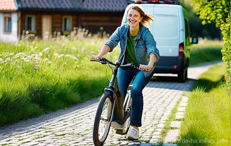 소셜미디어와 공유경제의 접목 - **Prompt:** A vibrant scene capturing trust and connection in the German sharing economy, set in a m...